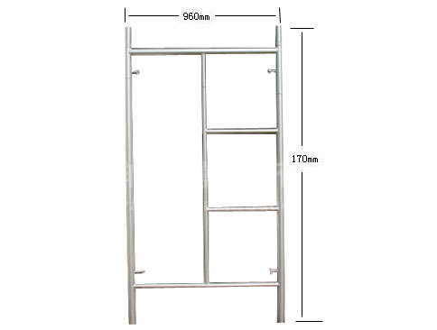 梯形腳手架結構圖 梯形腳手架結構圖